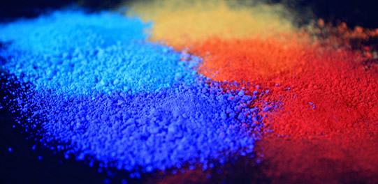 Pigment dispersion in powder form